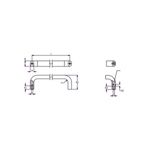 <span class=keywords><strong>ESSENTRA</strong></span>/ Directo del Fabricante, Tirador de Gabinete en Forma de U, Tirador de Gabinete de Nylon en Forma de U, China - Product Image 3