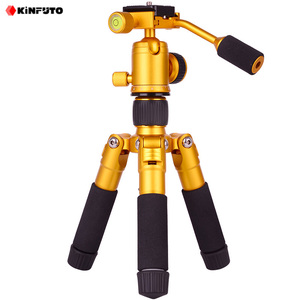 KINFUTO Fabricantes <span class=keywords><strong>mini</strong></span> trípode con cabeza de bola trípode de cámara profesional para teléfono móvil y cámaras Sony Nikon Canon - Product Image 2