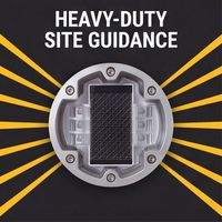 Borne de signalisation routière solaire LED en aluminium IP68 avec batterie au phosphate de fer et de lithium 1500 mAh pour les îlots de signalisation – Fournisseur Fabricant