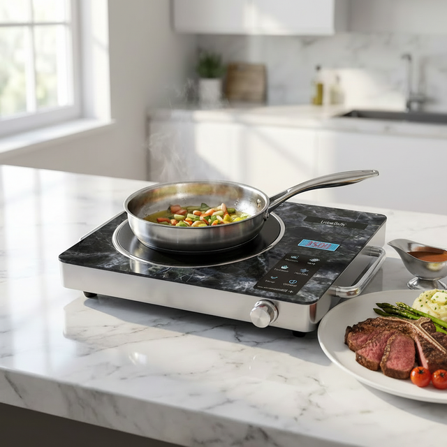 Sokany Electric Stove Infrared Hot Plates Multifunction Digital Burner Induction Cooker 3500W Stainless Steel Cooktop
