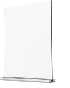 Wholesale YESCOM Clear Acrylic Adjustable T-shaped Photo <b>Frame</b> 8.5 X 11 Desktop Display Stand - Product Image 1