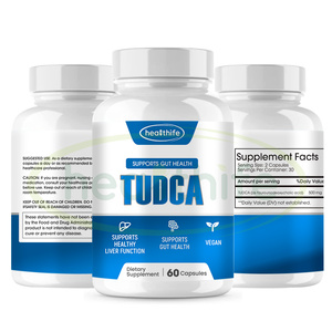 स्वास्थ्यप्रद यकृत स्वास्थ्य पूरक 60 वेजी कैप्सूल तुर्सोडीऑक्सीचोलिक एसिड कैप्सूल - Product Image 2