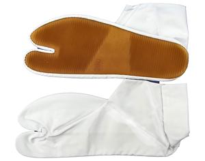 Chaussettes en coton blanc antidérapantes, tricotées, respirantes, décontractées, pour personnes âgées, usage quotidien - Product Image 1