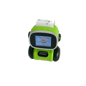 CQZNRC 2026 Nuovo Arrivo <span class=keywords><strong>Robot</strong></span> Intelligente Multifunzionale in Plastica per Stampa AI, Educativo STEM per Bambini dai 5 ai 13 Anni (Controllo Vocale) - Product Image 4