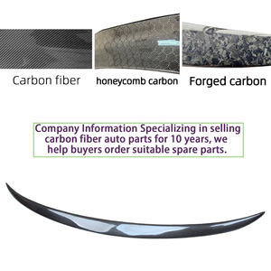 สปอยเลอร์หลังคาร์บอนไฟเบอร์ทรง S สำหรับ A5 S5 RS5 B9 2 ประตู คูเป้ ปี 2016-2025 - Product Image 4