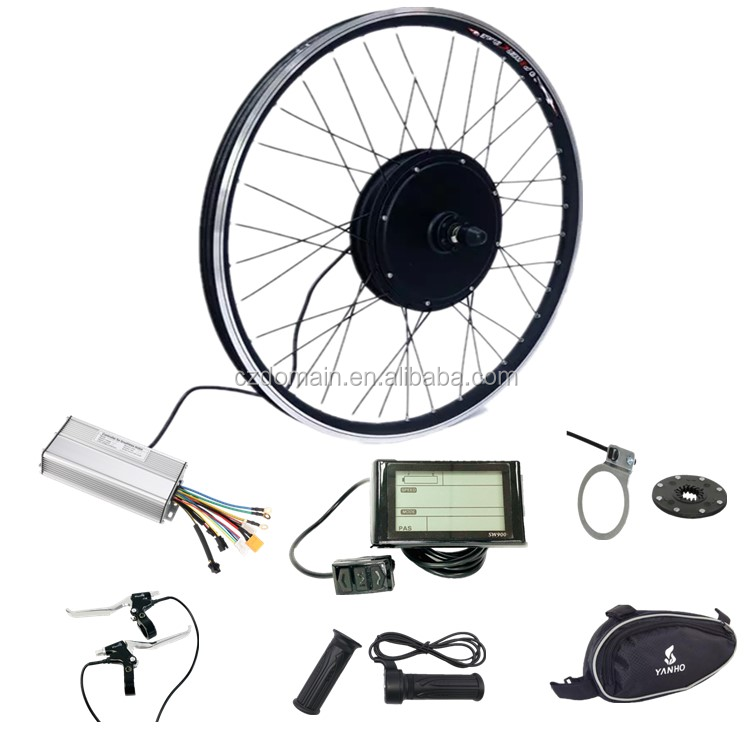 High speed 80kmh 56pmh 5000w 72v Rear Hub Electric Bicycle Motor Kit for Ebike Spare Parts