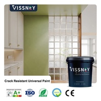 Peinture VISSNEY One Coat Satin pour baignoire et carrelage, peinture facile à appliquer pour carrelage de salle de bain, blanc semi-brillant