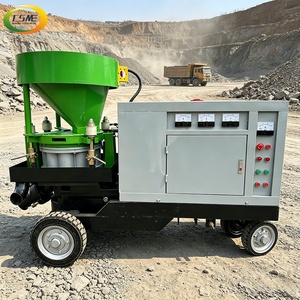 Machine à projection de <span class=keywords><strong>béton</strong></span> humide télécommandée, pulvérisateur de gunite minier résistant à l'usure pour l'opération de revêtement de tunnels à longue distance - Product Image 4