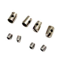 Embouts de câble sans soudure 5 mm pour accélérateur de moto, scooter, quad, tondeuse, réglage de l'accélérateur ou des câbles de carburateur