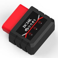 Herramientas de Diagnóstico OBDII DC24K ELM327, Lector de Códigos OBD2 para Automóviles, Compatible con J1805, Escáner Automotriz V1.5 con Chip 25K80