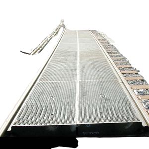 แผ่นยางรองรางรถไฟใหม่ รับน้ำหนักได้ 60 ตัน ได้รับการรับรองมาตรฐาน ISO9001 สำหรับการปรับปรุง/อัพเกรดทางเชื่อมต่อระหว่างถนนและรางรถไฟ - Product Image 1