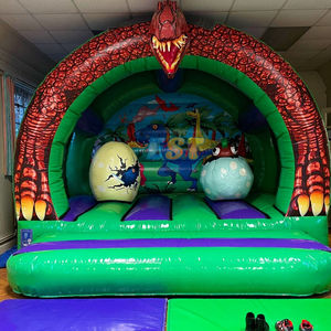 Casa de rebote inflable con temática de dinosaurio de PVC comercial huevos de dinosaurio <span class=keywords><strong>castillo</strong></span> hinchable para niños y adultos - Product Image 5
