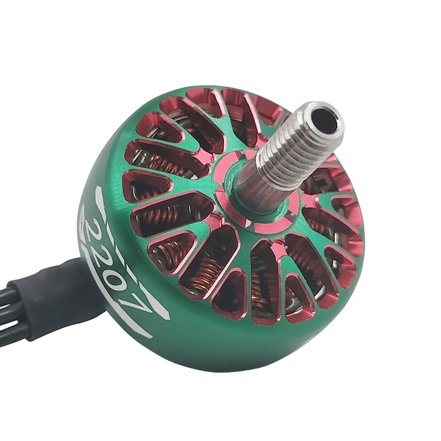 SHAOFXD 2207 2550KV Permanent Magnet High RPM Brushless Motor 12N14P IE2 Efficiency FPV Drone Racing 4-6S IP54 Waterproof