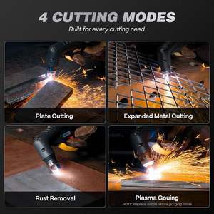 ARCCAPTAIN CUT60 Non-HF Tagliatrice al Plasma 60A con Arco Pilota Blow Back 110V/220V Display LED Grande Aggiornato per Taglio di Lastre e Metallo Espanso - Product Image 3