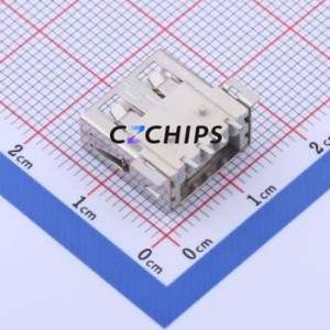 904-142A2031S10100 USB Connector SMD Connector ( Connector Type: Type-A )( Protocol Standard: USB 2.0 )( Gender: Female ) - Product Image 2