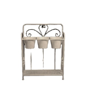 Francés <span class=keywords><strong>muebles</strong></span> <span class=keywords><strong>de</strong></span> jardín al aire libre <span class=keywords><strong>de</strong></span> macetas <span class=keywords><strong>de</strong></span> flores pantalla soporte - Product Image 1