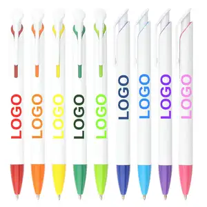 Eenvoudige Goedkope Normale Plastic Promotionele Balpennen-Aangepaste Logo Full Color Digitale Uv Sublimatie Afdrukken Balpennen