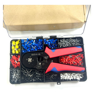 Hsc8 6-4a 0.25-10mm2 điện công cụ thiết lập dây kết thúc crimpar 1200 ferrule 6-4 dây thiết bị đầu cuối Uốn Tóc bồng công cụ kềm <span class=keywords><strong>Kit</strong></span> - Product Image 6