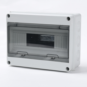 Boîte de distribution d'alimentation en plastique étanche <span class=keywords><strong>avec</strong></span> <span class=keywords><strong>disjoncteur</strong></span>, boîte de distribution électrique pour équipement électrique - Product Image 4