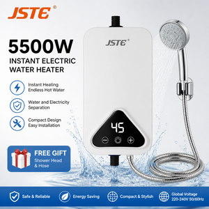 <span class=keywords><strong>Chauffe</strong></span>-<span class=keywords><strong>eau</strong></span> <span class=keywords><strong>électrique</strong></span> instantané sans réservoir 110/220V 5500W mural avec boîtier en plastique pour garage, hôtel et usage domestique - Product Image 3
