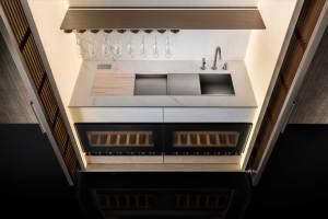 Luxury Italian Design Wine Storage <b>Cabinet</b> Multiple Function <b>Bar</b> Mc_arm_barcabinet725 Wine <b>Cabinet</b> - Product Image 3