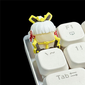 Personnalité A-nime résine Ge-nshin I-mpact Keycaps mignon Esc personnalisé 3D Artisan Keycap pour clavier mécanique Mx Switch - Product Image 3