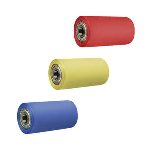 Oem Fabriek Hoge Kwaliteit Polyurethaan Gecoate Zware Belasting Wielen Rubber Roller Met Aluminium Corepu Aandrijfwielen Pu Wiel - Product Image 4