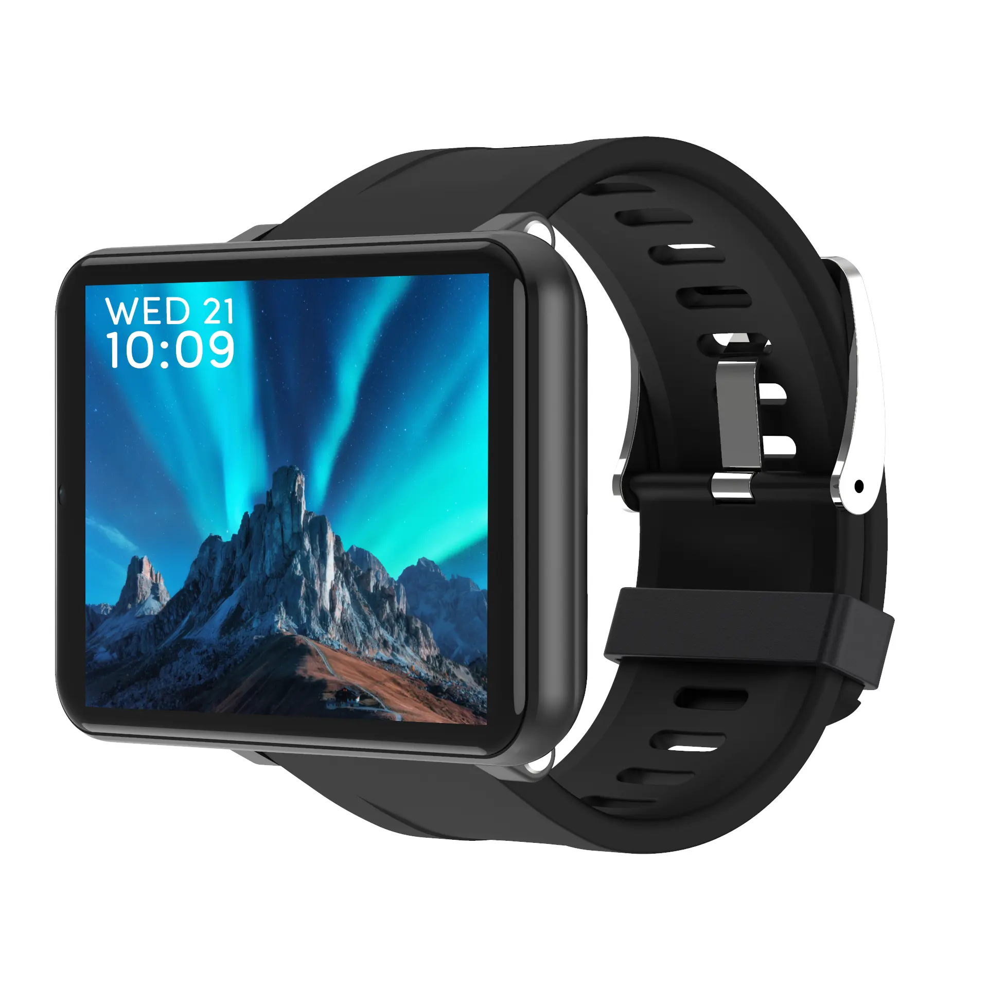 Big bildschirm größe 2.86 zoll 4G android smart uhr unterstützung android 7.1.1 kamera 8MP SMARTWATCH große batterie 2880mAh domiwear 2020