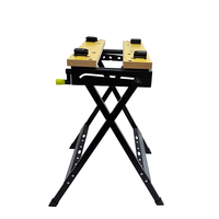 Chevalet télescopique pour constructeurs, chevalet de charpentier, outil de travail, établi pliable