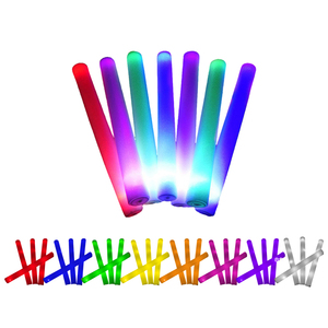 Tùy chỉnh màu Hồng bọt GLOW STICK buổi hòa nhạc vui vẻ đồ chơi khuyến mại LED ánh sáng trắng cổ Vũ Thanh cho người hâm mộ - Product Image 3