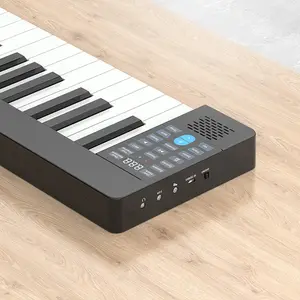 Konix2023新しい折りたたみ式電子ピアノ88キーポータブルキーボード、旅行者ミュージシャン向け持ち運びや車への持ち込みが簡単