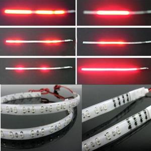 2 pezzi 30cm LED rosso cavaliere Smart Strip luci Flash stroboscopiche Scanner effetto Neon - Product Image 4
