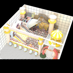 नॉटी कैसल सॉफ्ट प्ले उपकरण टॉडलर बच्चों के लिए पियानो स्लाइड बॉल पूल के साथ बच्चों के लिए छोटे इनडोर खेल का मैदान - Product Image 5