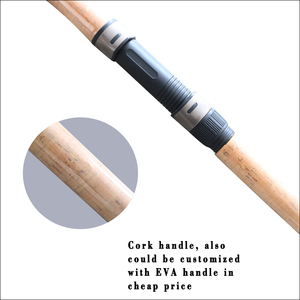 <span class=keywords><strong>Canne</strong></span> à pêche à la mouche en fibre de carbone OEM 3,9 m 120 g à action lente <span class=keywords><strong>pour</strong></span> eau douce avec guides en acier inoxydable et poignée en caoutchouc et liège - Product Image 4