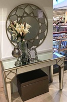 Français palais baroque délicat miroir console