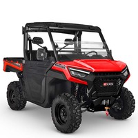Aodes Workcross 650cc UTV Quad Bike 4x4 Vehículo Utilitario Todoterreno Motor de Gasolina Transmisión Automática Vehículo Agrícola para Todo Terreno