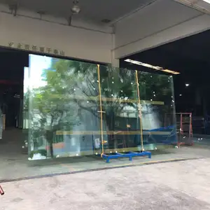 Láminas de vidrio laminado templado ultra transparente, 8, 1,52, precio por m2, sgp, pvb, seguridad térmica, suelo de barandilla de puerta de vidrio