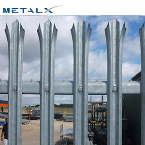 รั้วเหล็ก2.4ม. พร้อมบริการสร้างแบบจำลอง3D การออกแบบที่ทันสมัยสำหรับงานหนัก - Product Image 1