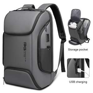Sac à dos d'école pour ordinateur portable imperméable pour hommes, nouveau design d'usine, polyester, chargement USB, vente <span class=keywords><strong>en</strong></span> gros, personnalisé - Product Image 2