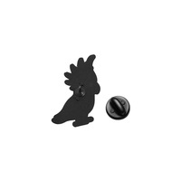 Broche mignonne et colorée en forme de perroquet, épingles en émail, animaux de dessin animé, oiseaux, perroquets, broches, badge de sac à dos, bijoux, cadeau pour les enfants et les amis