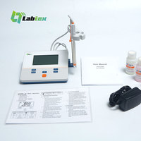 pH-mètre professionnel LABTEX, étalonnage 3 points, laboratoire, haute qualité, 0,0-14,0 pH, durable, stable, rapide, cosmétiques, liquides
