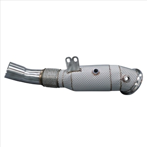 Tuyaux d'échappement de voiture de course en acier inoxydable 304 B58 pour <span class=keywords><strong>BMW</strong></span> <span class=keywords><strong>140i</strong></span> 240i 340i 440i F20 F30 F32 avec enveloppement thermique - Product Image 6