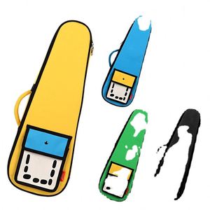 Usine BSCI – Étui de transport pour ukulélé en tissu Oxford imperméable, motif personnalisable, léger et portable – Sacs et étuis pour instruments de musique - Product Image 1