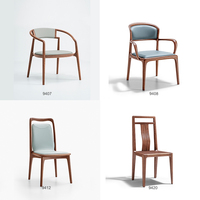 Chaise de salle à manger haut de gamme en cuir importé à grain naturel, au design traditionnel, pour la maison, le bureau, le bar à domicile, l'appartement et l'entrepôt