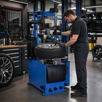 Nouvel équipement semi-automatique de montage et de démontage de pneus pour bras gauche, 10-24 pouces, pour garage et réparation automobile
