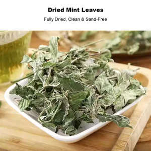 Spezie Essiccate Detox Salutari, Foglie di Menta <span class=keywords><strong>Verde</strong></span> Essiccate 100% Naturali, Foglie di Menta Secche Sfuse per Tè/Estratto, Erbe Cinesi - Product Image 6