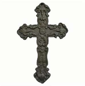 Pagar Besi cor Ornamental, bagian pelindung rel Anti memanjat untuk pagar pertanian, desain tombak besi tempa - Product Image 1