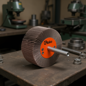 Roue à lamelles abrasives Ttake 25x3 mm, tige de 6 mm, grain 120 pour le meulage - Product Image 3