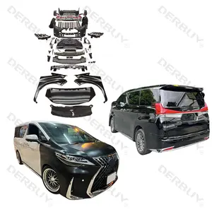 อะไหล่แต่งสำหรับรถยนต์โตโยต้าอัลฟาร์ด  อัพเกรดอัลฟาร์ดเป็นเล็กซัส LM350 LM300h 2021 ชุดแต่งอัลฟาร์ดเป็น LM - Product Image 1