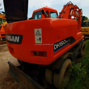 รถขุดล้อยี่ห้อ Doosan150W มือสองคุณภาพสูง ผลิตในเกาหลีใต้ ปี 2015 เครื่องยนต์คัมมินส์ บุ้งกี๋คาวาซากิ 0.75 เมตร  ระบบเกียร์ PLC ปั๊ม - Product Image 4